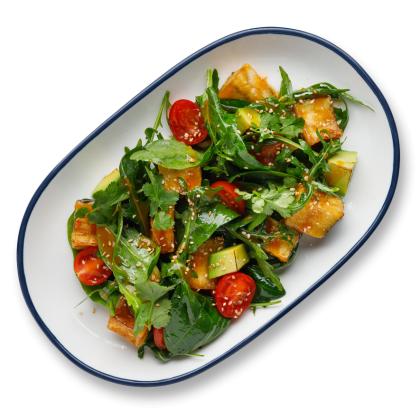 Салат с баклажанами