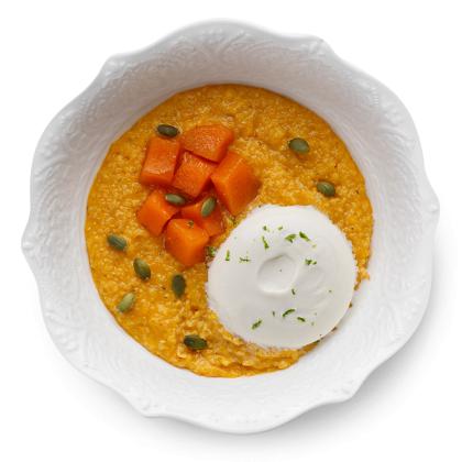 Каша с тыквой