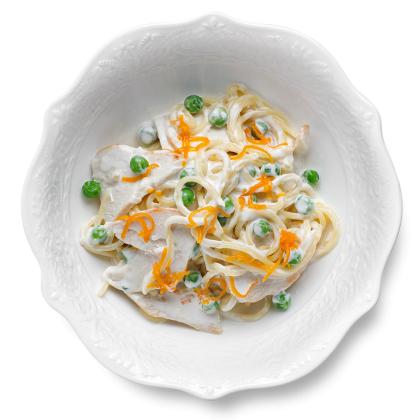 Спагетти с курочкой
