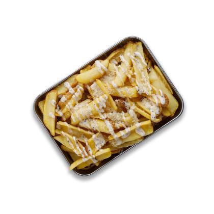 Картофельные лодочки с соусом «трюфель»