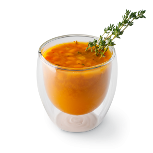 Теплый облепиховый чай