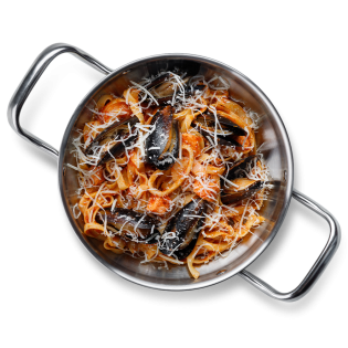 Тальятелле с морепродуктами в «Неаполитанском» соусе