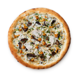 Пицца «Жюльен с грибами»