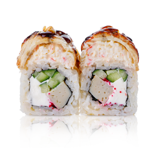 Ролл с угрём