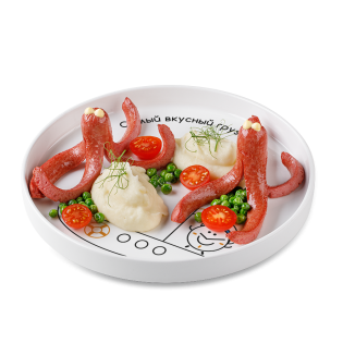 Осьминожки с пюре