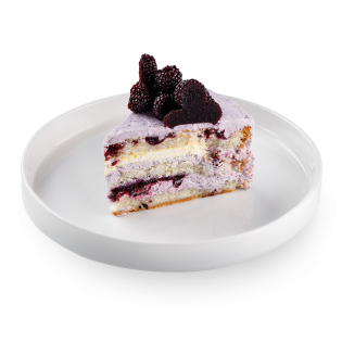 Торт «Лимон-черника»