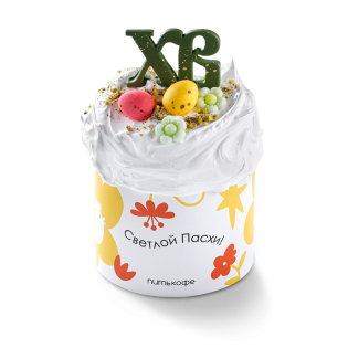 Кулич «ХВ» в коробке