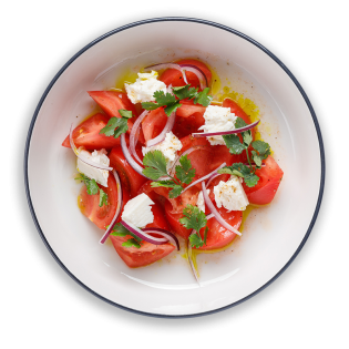 Салат с бакинским томатами