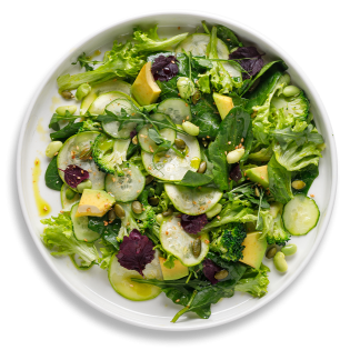 Абсолютно зелёный салат