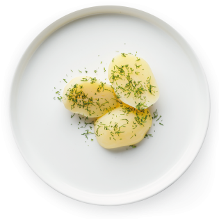 Отварной картофель