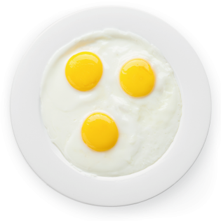 Яичница глазунья